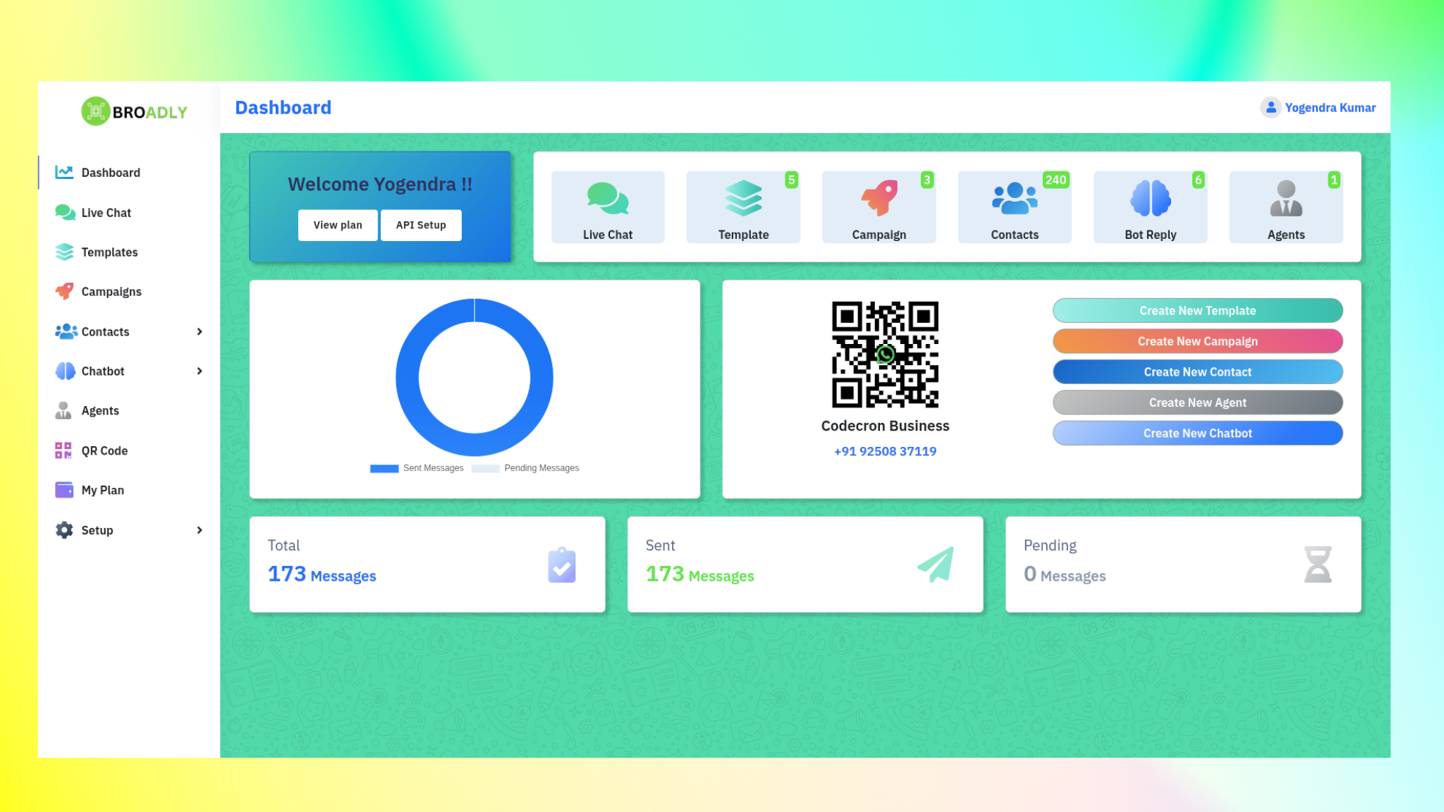 BROADLY Notifier - WhatsApp API Source Code – WhatsApp Marketing Automation